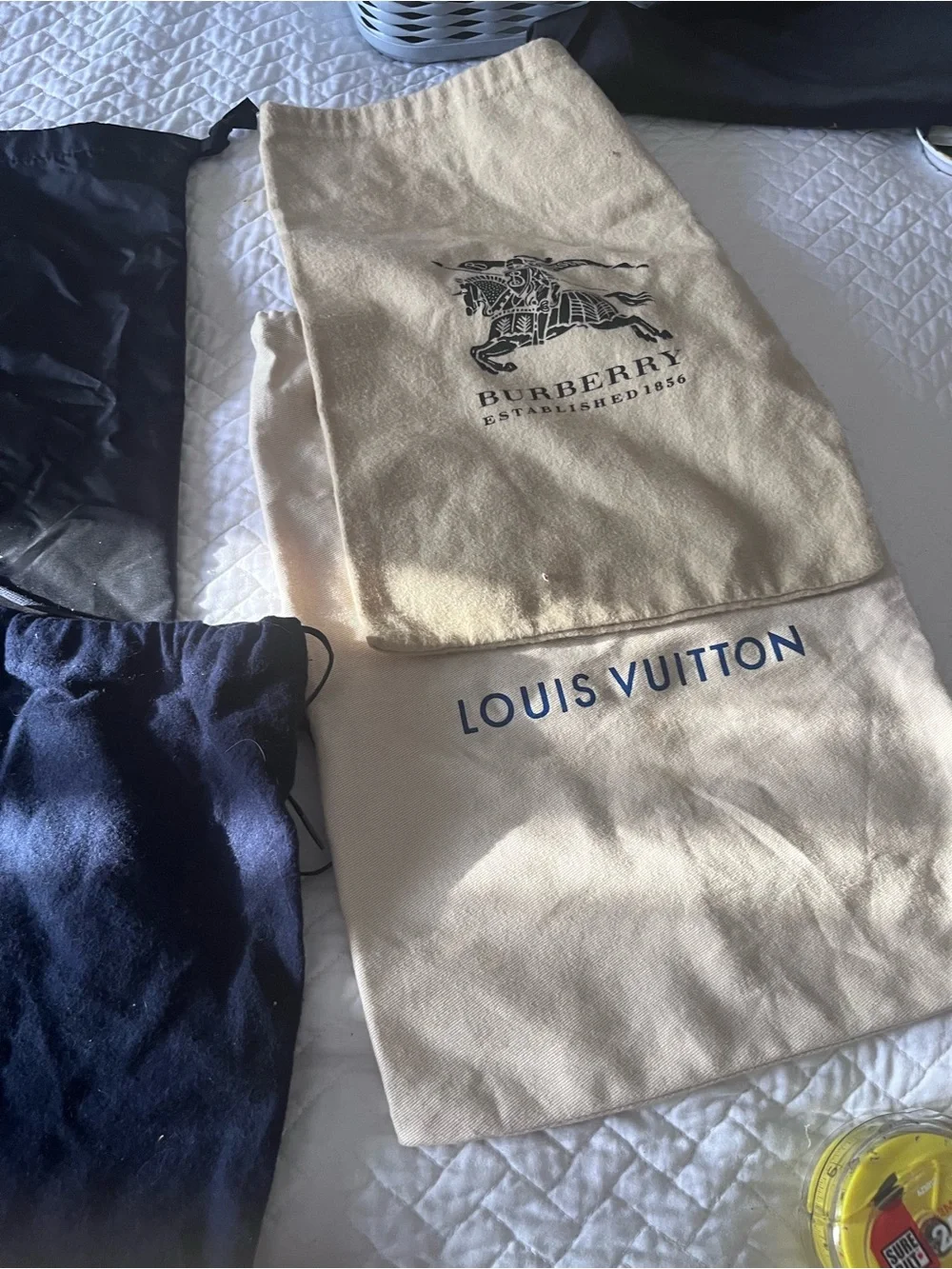 Gucci prada luis Vuitton lot dust